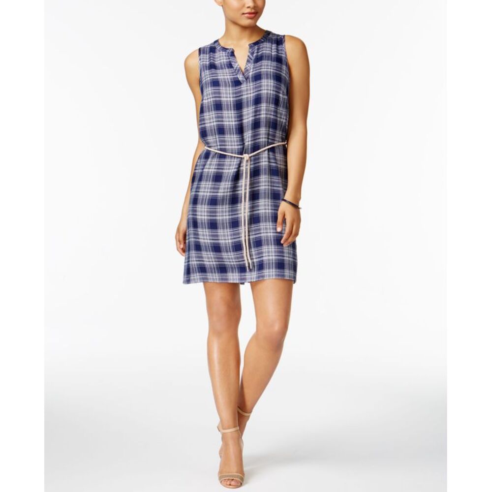 G.h. Bass Co. Plaid A Line Dress